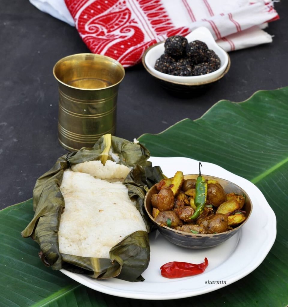 Tupula Bhaat- Assamese Cuisine