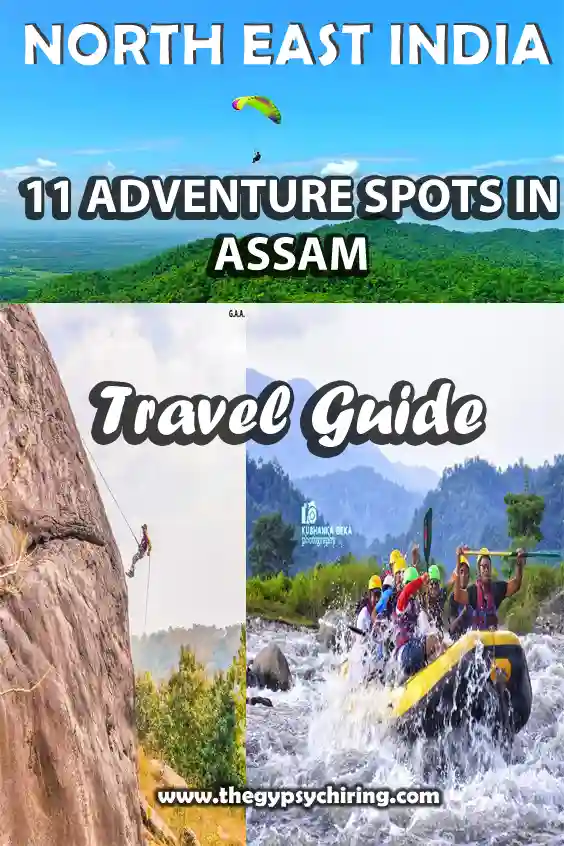 Adventure Places in Assam