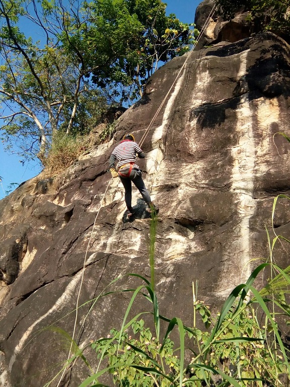 Rock climbing in Guwahati, Adventure activities in Guwahati. Adventure in Assam