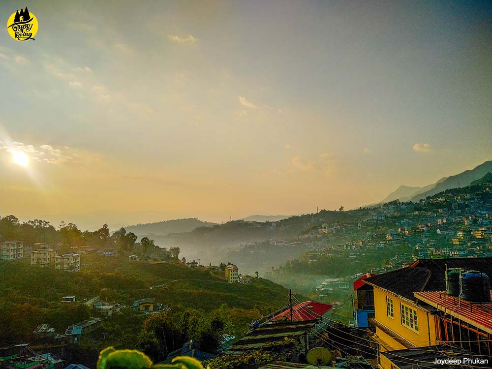 Kohima Town Sunrise, Nagaland