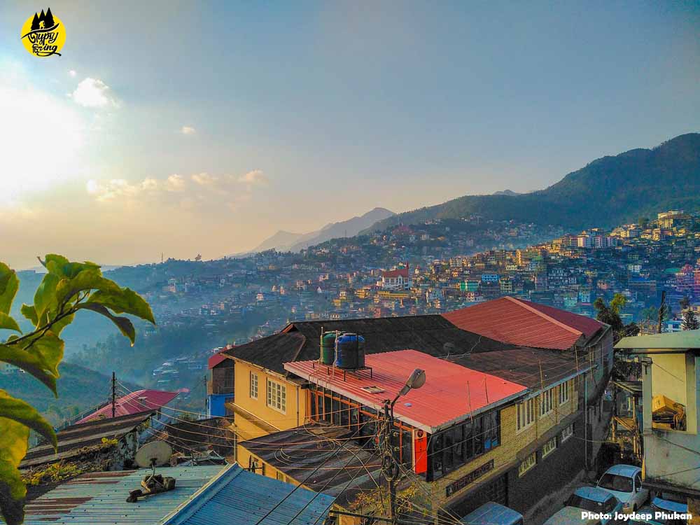 Kohima town, Nagaland.