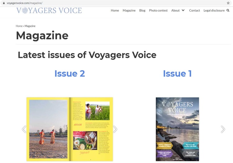 Bihu, Voyagers Voice Magazine