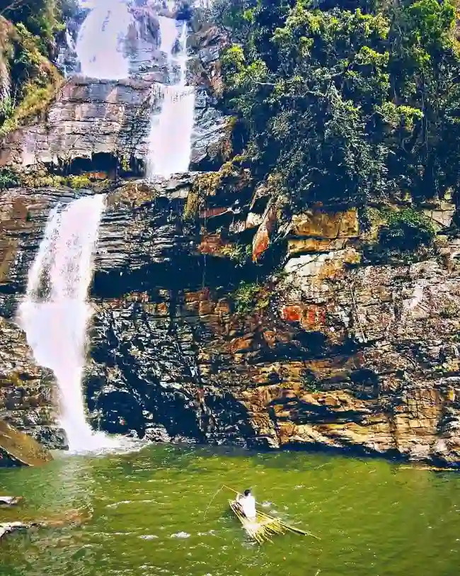 Thai Apsir or Thai Apser Waterfall at Arting ,West Karbi Karbi Anglong - Assam