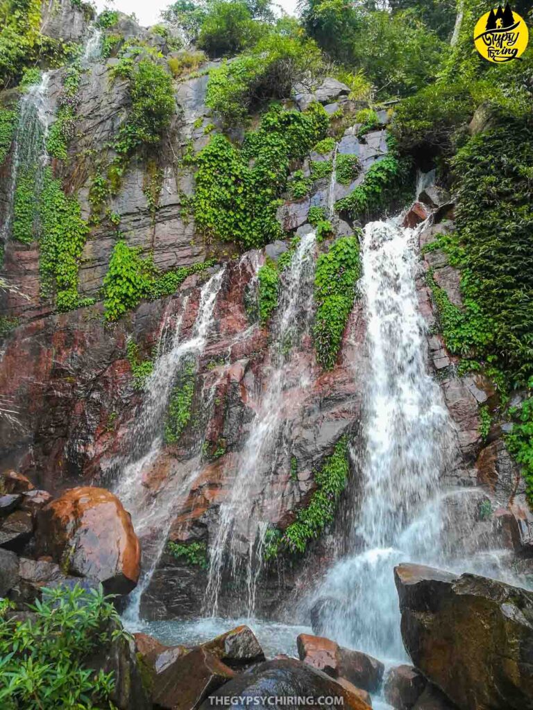 Tokolangso Waterfall in Winter