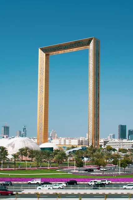 Dubai Frame Photo Sight Seeing Places in Dubai