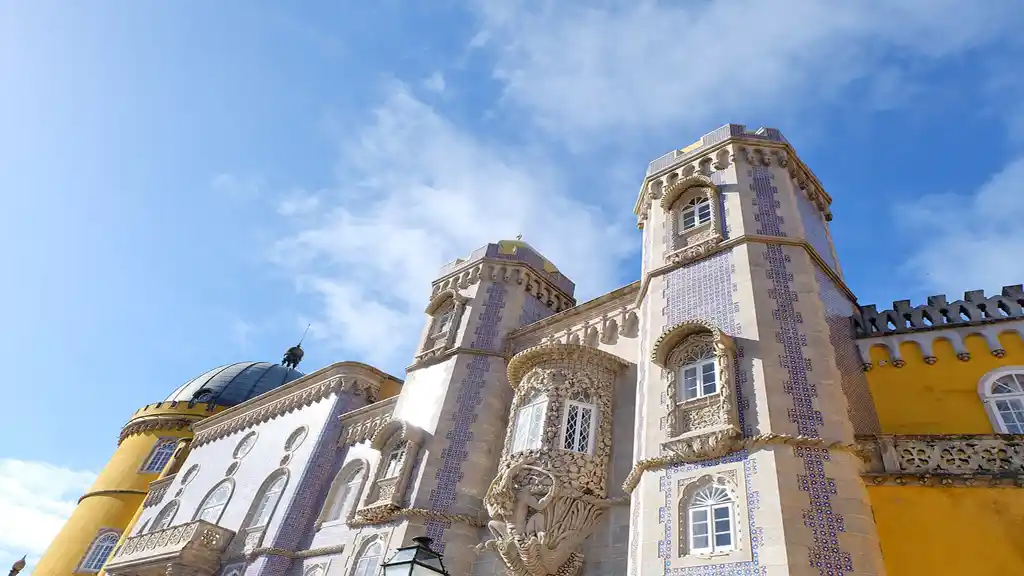 Pena Palace in Sintra Portugal photo