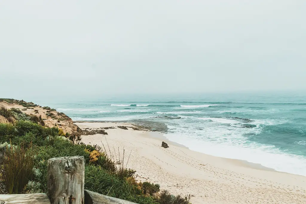 Sorrento Ocean Beach view in Australia