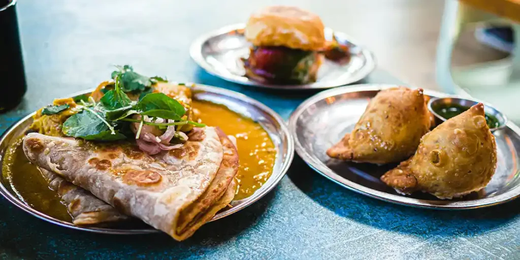 Top Indian Street Foods - Samosa on a plate