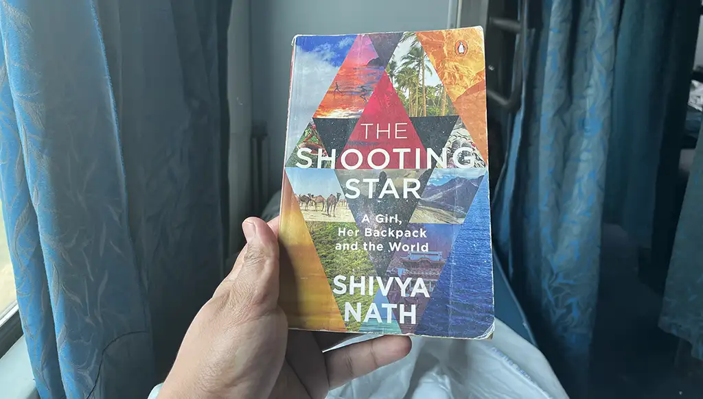 The Shooting Star Book by best selling author Shivya Nath - best book for train journey