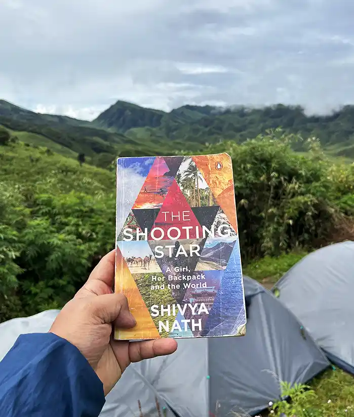 The Shooting Star Book by Shivya Nath Book Review by Joydeep The Gypsy Chiring at Dzukou Valley Nagaland