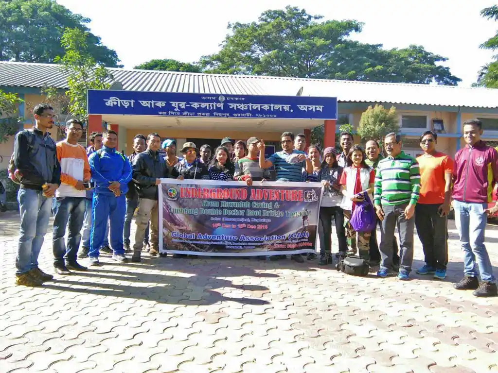 Flagged off ceremony for Krem Mawmluh in Guwahati by team GAA