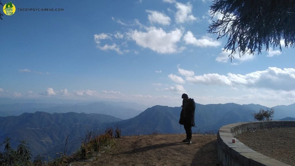 Standing at the top of Mt Kapamodzu Camping Spot Phek Nagaland- Joydeep The Gypsy Chiring